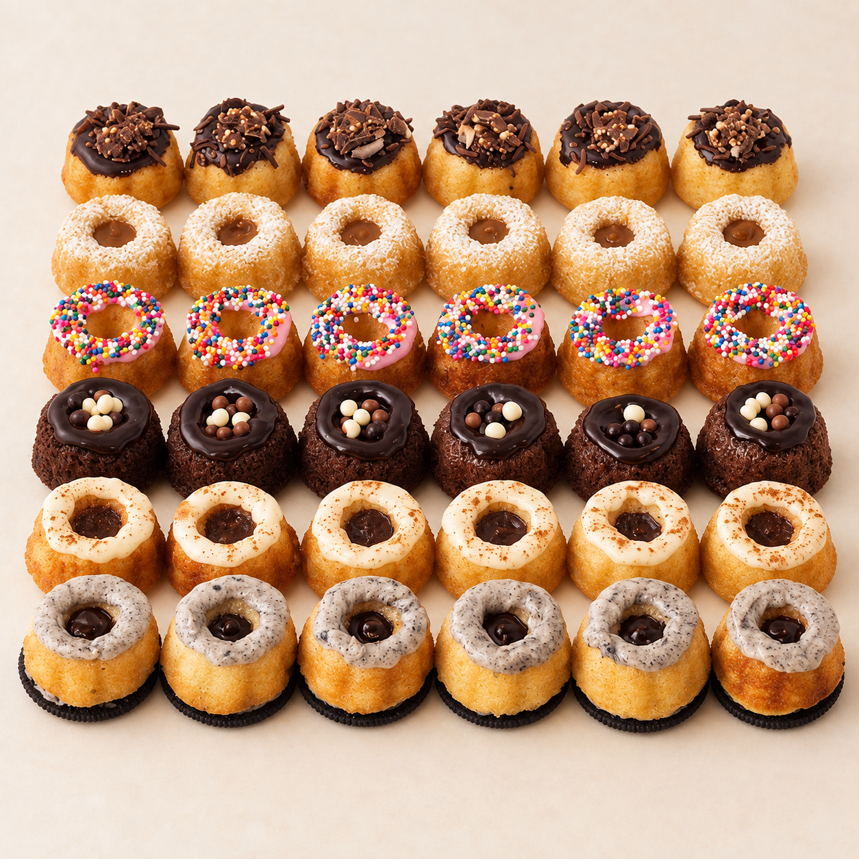 Bite-size mini bundts